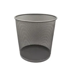 Cesto de Malla Nextep NE-165RGP - Redondo - 20 L - Plata - NE-165RGP Cesto de Malla Nextep NE-165RGP - Redondo - 20 L - Plata - NE-165RGP