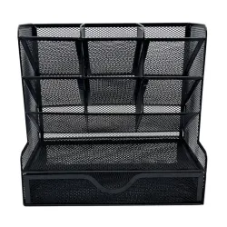 Organizador Nextep NE-177X - 9 Compartimientos - 1 Cajón - Base - Malla - NE-177X Organizador Nextep NE-177X - 9 Compartimientos - 1 Cajón - Base - Malla - NE-177X