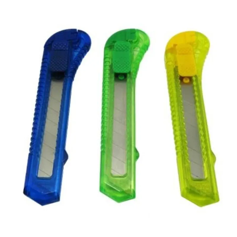 Cutter Plástico Nextep Grande Navaja 18mm Caja con 12 - NE-178