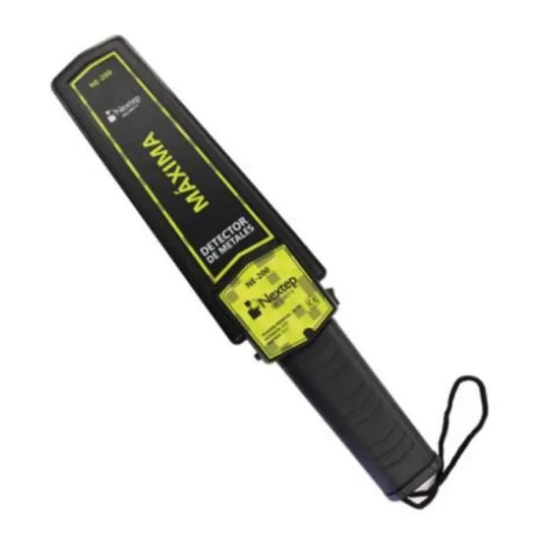 Detector de Metales Nextep NE-200 - Portátil - Uso Rudo - Negro - NE-200