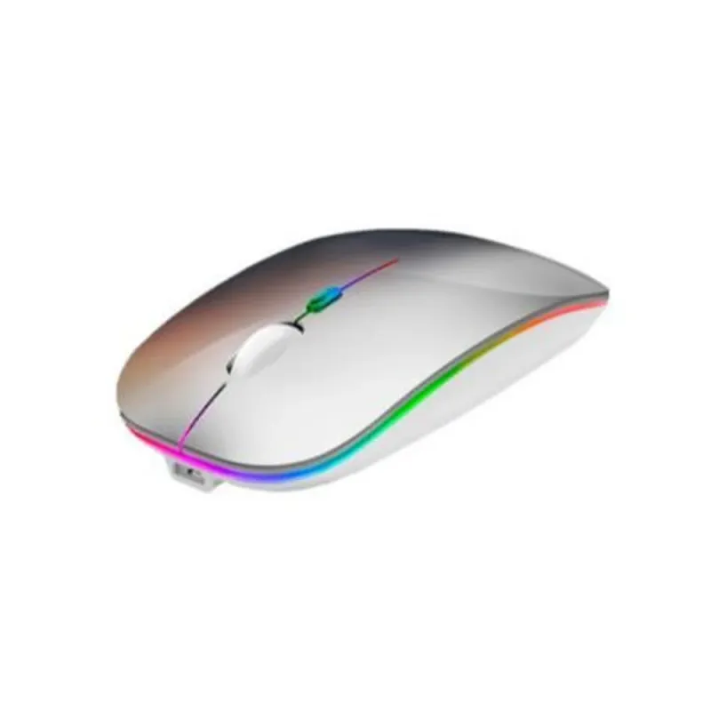 Mouse Gamer Nextep - Inalámbrico  - RGB - Plata - NE-412P