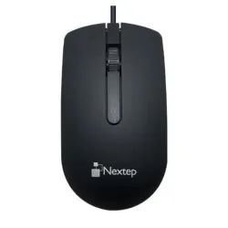 Mouse Nextep NE-414 - Alámbrico - USB - Negro - NE-414 Mouse Nextep NE-414 - Alámbrico - USB - Negro - NE-414