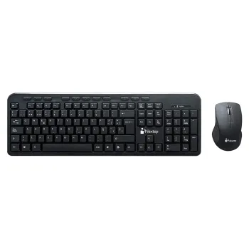 Kit de Teclado y Mouse Nextep NE-415 - Inalámbrico - USB - NE-415