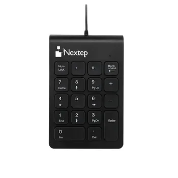 Teclado Númerico Nextep NE-417 - Alámbrico - USB - Negro - NE-417