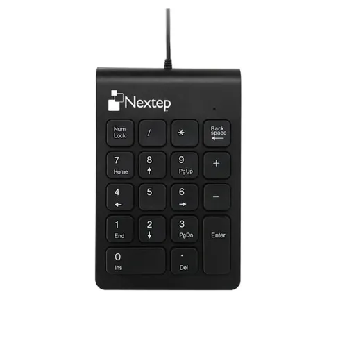 Teclado Númerico Nextep NE-417 - Alámbrico - USB - Negro - NE-417 Teclado Númerico Nextep NE-417 - Alámbrico - USB - Negro - NE-417