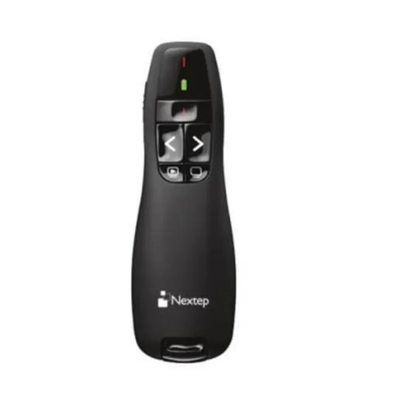 Presentador Inalámbrico Nextep NE-420 - Apuntador Láser - Negro - NE-420