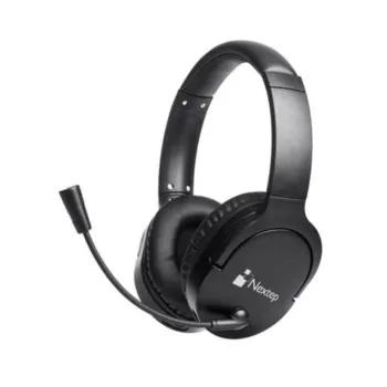 Diadema Nextep NE-424 - Inalámbrico - Bluetooth - Micrófono - Negro - NE-424