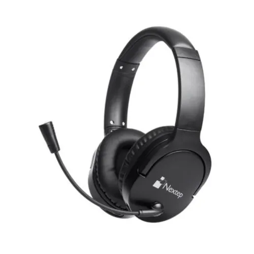Diadema Nextep NE-424 - Inalámbrico - Bluetooth - Micrófono - Negro - NE-424