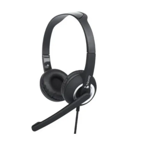 Diadema Nextep NE-425 - Alámbrico - USB - Micrófono - Negro - NE-425