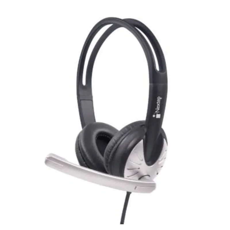 Diadema Nextep NE-425C - Alámbrico - Micrófono - Negro - NE-425C