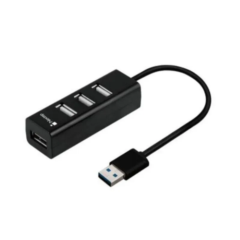 Hub USB Nextep NE-444 - 4x USB 2.0 - Negro - NE-444