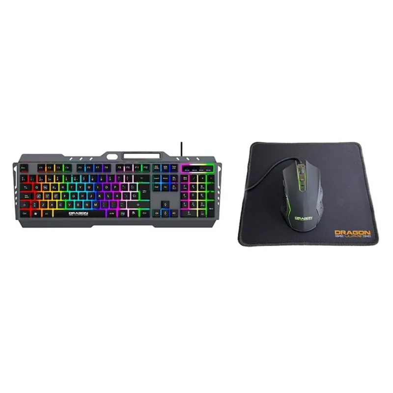 Kit Gamer Nextep NE-484K - Teclado - Mouse - MousePad - RGB - NE-484K