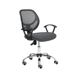 Silla de Oficina Nextep NE-650SG - Soporta 110kg - Gris - NE-650SG Silla de Oficina Nextep NE-650SG - Soporta 110kg - Gris - NE-650SG