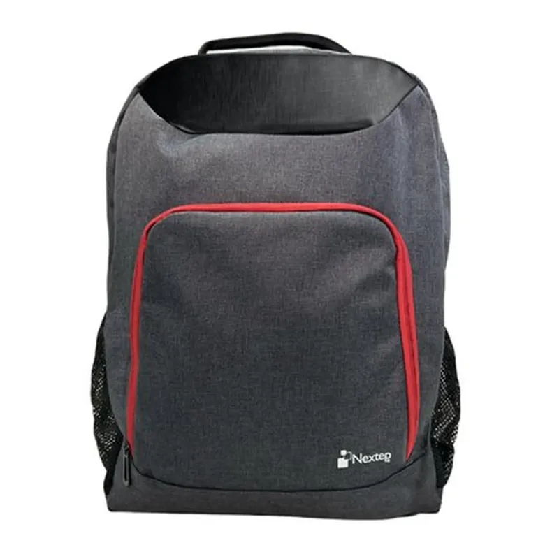 Mochila Nextep NE-670B - 17" - Negro con Rojo - NE-670B
