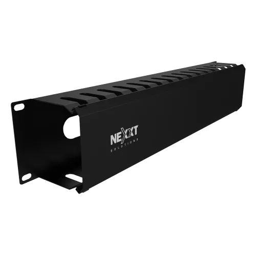 Organizador de Cables Nexxt NPM-DH2UB - 19" - 2U - NPM-DH2UB