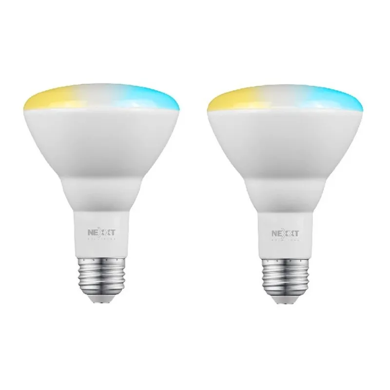 Foco Inteligente Nexxt NHB-W2102PK - Wi-Fi - 1000 Lúmenes - BR30 - Compatible con Asistentes Inteligentes - NHB-W2102PK