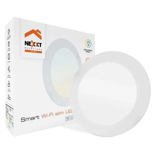Luz LED Nexxt NHB-W710 - 12W - Wi-Fi - Empotrable - Blanco - NHB-W710