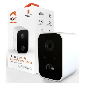 Cámara Nexxt NHC-O640 - Full HD - Wi-Fi - IP65 - Con Batería - NHC-O640