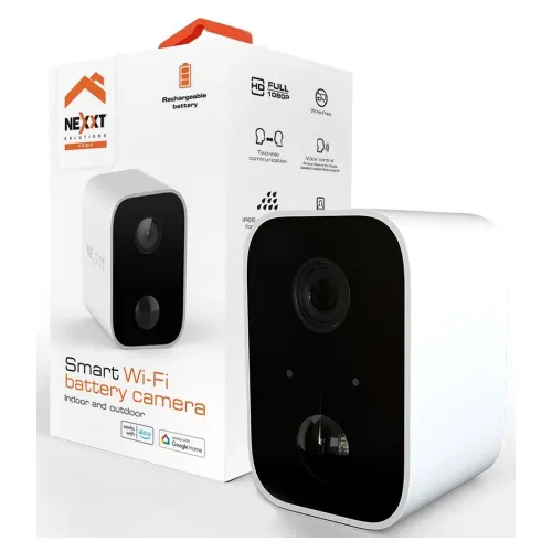 Cámara Nexxt NHC-O640 - Full HD - Wi-Fi - IP65 - Con Batería - NHC-O640