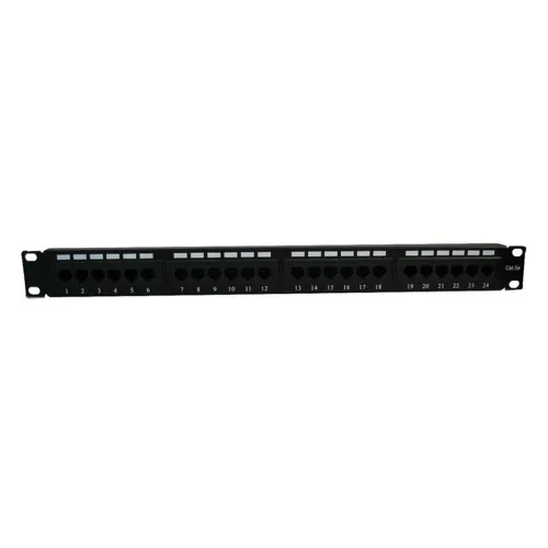 Panel de Parcheo Nexxt - Cat5e- 24 Puertos - AW190NXT06 Panel de Parcheo Nexxt - Cat5e- 24 Puertos - AW190NXT06