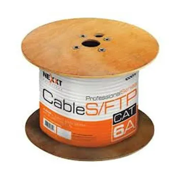 Bobina Nexxt - Cat6a - 305M - 23 AWG - Gris - NAB-UTP6AGR