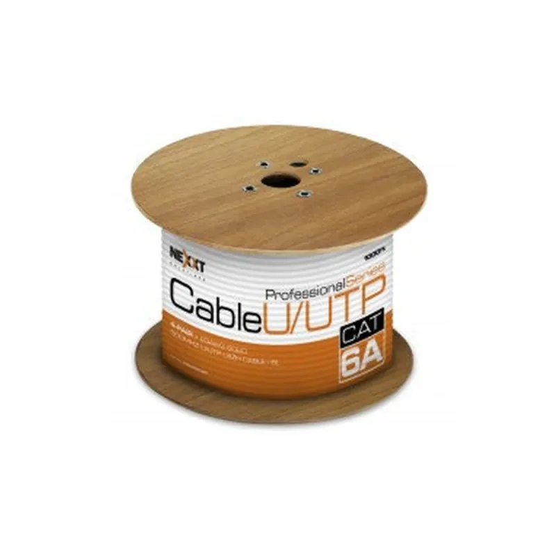 Bobina Nexxt - Cat6a - 305M - 23 AWG - Azul - PCGUCC6ALZBL