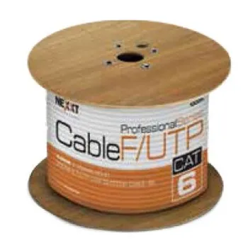 Bobina Nexxt - Cat6 - 305M - 23 AWG - Negro - PCGUCC6FTBK