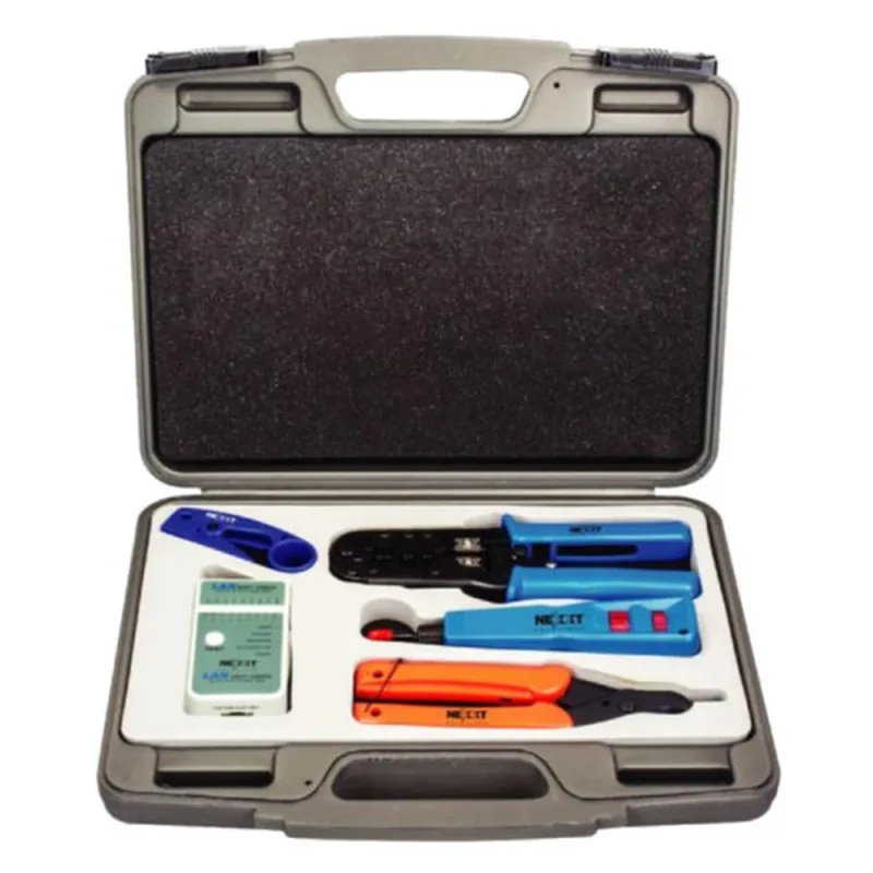 Kit de Herramientas para Cableado Nexxt - 4 Piezas - PTKCKKBSDKT01