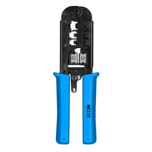 Pinza Ponchadora Nexxt - RJ-11 - RJ-12 - RJ-45 - Negro/Azul - PTKCTR3RTST3S
