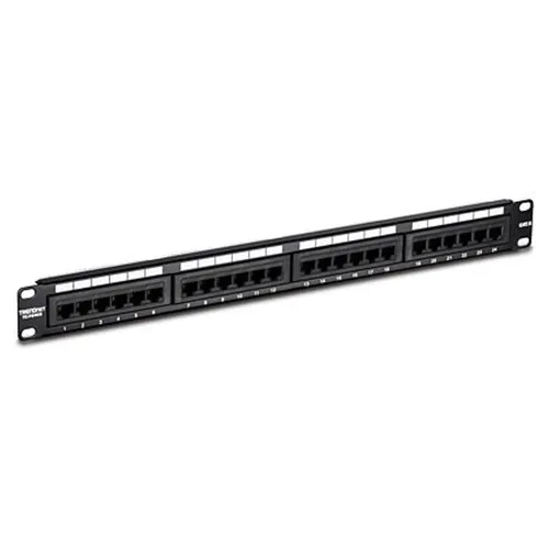 Panel de Parcheo Nitrotel - Cat5e - 24 puertos - NTPP5E24U