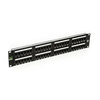 Panel de Parcheo Nitrotel - Cat5e - 48 puertos - NTPP5E48U