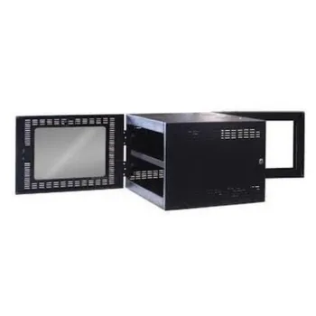 Gabinete North System GMCE-6 - 6U - Para Pared - Negro - GMCE-6