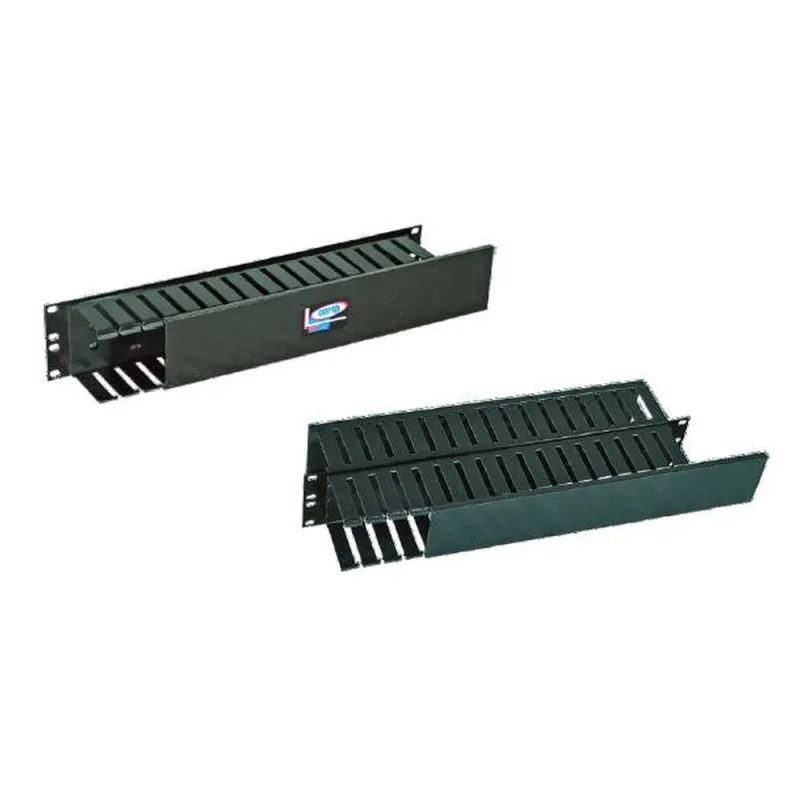 Organizador de Cables North System - 19" - 1U - Horizontal - NORTH105-BKL