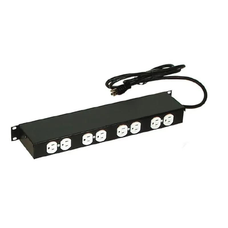 PDU North System NORTH611-BKT - Barra - 8 Contactos - 19x1u - NORTH611-BKT