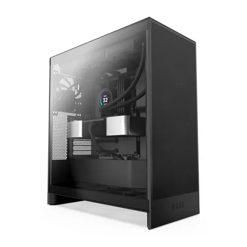 Gabinete NZXT H7 Flow - Media Torre - E-ATX/ATX/Micro-ATX/Mini-ITX - 3 Ventiladores - Panel Lateral - CM-H72FB-01 Gabinete NZXT H7 Flow - Media Torre - E-ATX/ATX/Micro-ATX/Mini-ITX - 3 Ventiladores - Panel Lateral - CM-H72FB-01