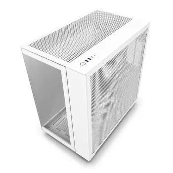 Gabinete Gamer NZXT H9 Flow - Media Torre - ATX/Micro ATX/Mini-ITX - Panel Lateral - CM-H91FW-01