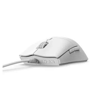 Mouse Gamer NZXT Lift 2 Symm - Alámbrico - Blanco - MS-001NW-04
