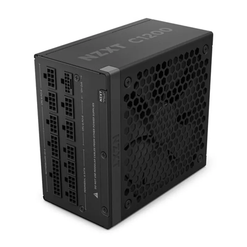 Fuente de Poder NZXT C1200 Gold - 1200W - ATX - 24 Pin - 12 Sata - 80 Plus Gold - PA-2G2BB-US