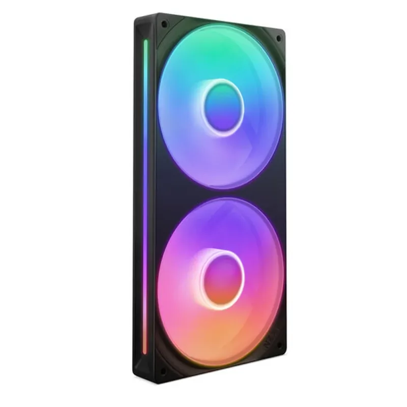 Ventilador NZXT F240 RGB Core - 240mm - 2400 RPM - Negro - RF-U24HF-B1