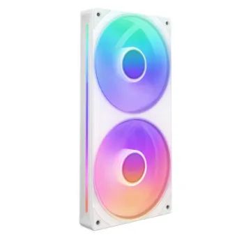 Ventilador NZXT F240 RGB Core - 240mm - 2400 RPM - Blanco - RF-U24HF-W1