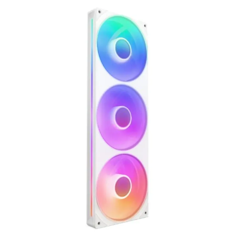Ventilador NZXT F360 RGB Core - 360mm - 2400 RPM - RGB - Blanco - RF-U36HF-W1