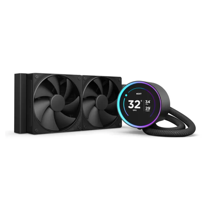 Enfriamiento Líquido NZXT Kraken Elite 240 - 2x Ventiladores - 2000 RPM - RL-KN24E-B2
