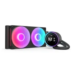 Enfriamiento Líquido NZXT Kraken Elite 280 RGB - 2 Ventiladores - 2000 RPM - Negro - RL-KR28E-B2