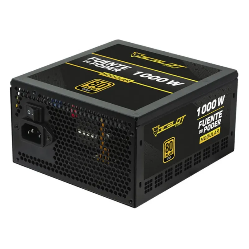 Fuente de Poder Ocelot OPS1000 - 1000W - ATX - 20 + 4 Pines - 2 Sata - Modular - OPS1000
