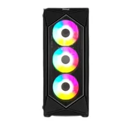 Gabinete Gamer Ocelot POLYGON-E5 - ATX/Micro ATX/Mini ITX - 3 Ventiladores - Panel Lateral - POLYGON-E5 Gabinete Gamer Ocelot POLYGON-E5 - ATX/Micro ATX/Mini ITX - 3 Ventiladores - Panel Lateral - POLYGON-E5