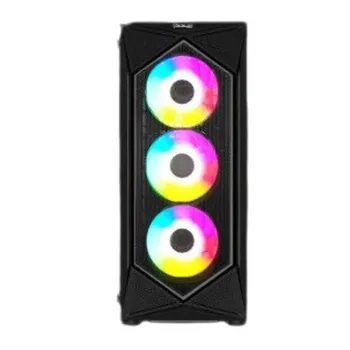 Gabinete Gamer Ocelot POLYGON-E5 - ATX/Micro ATX/Mini ITX - 3 Ventiladores - Panel Lateral - POLYGON-E5