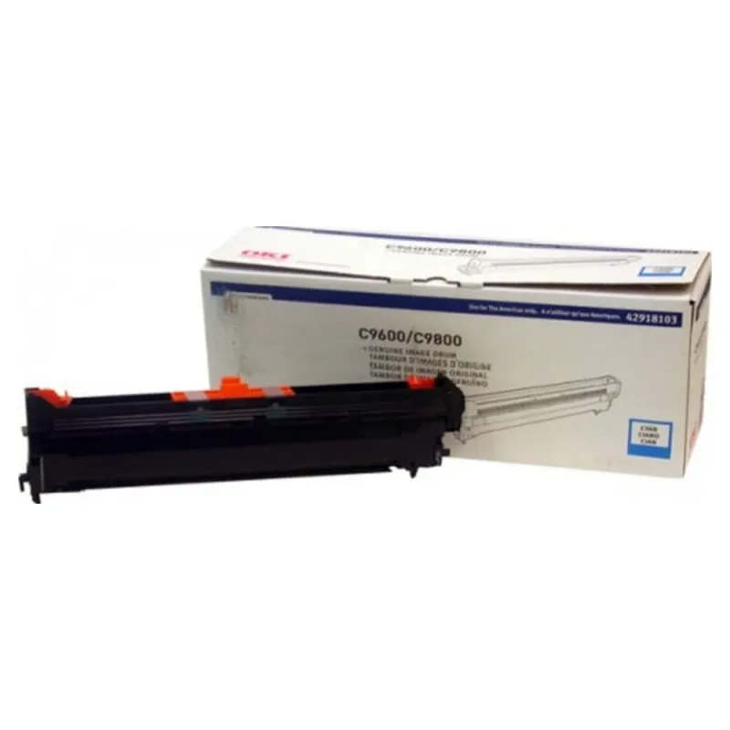 Tambor Cian OKI para C9650 / C9850 tipo C7 - 42000 Páginas - 42918103