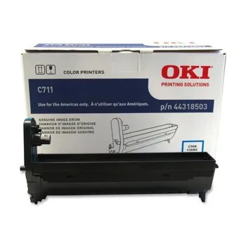 Tambor OKI C711 - Cian - 20000 Páginas - 44318503