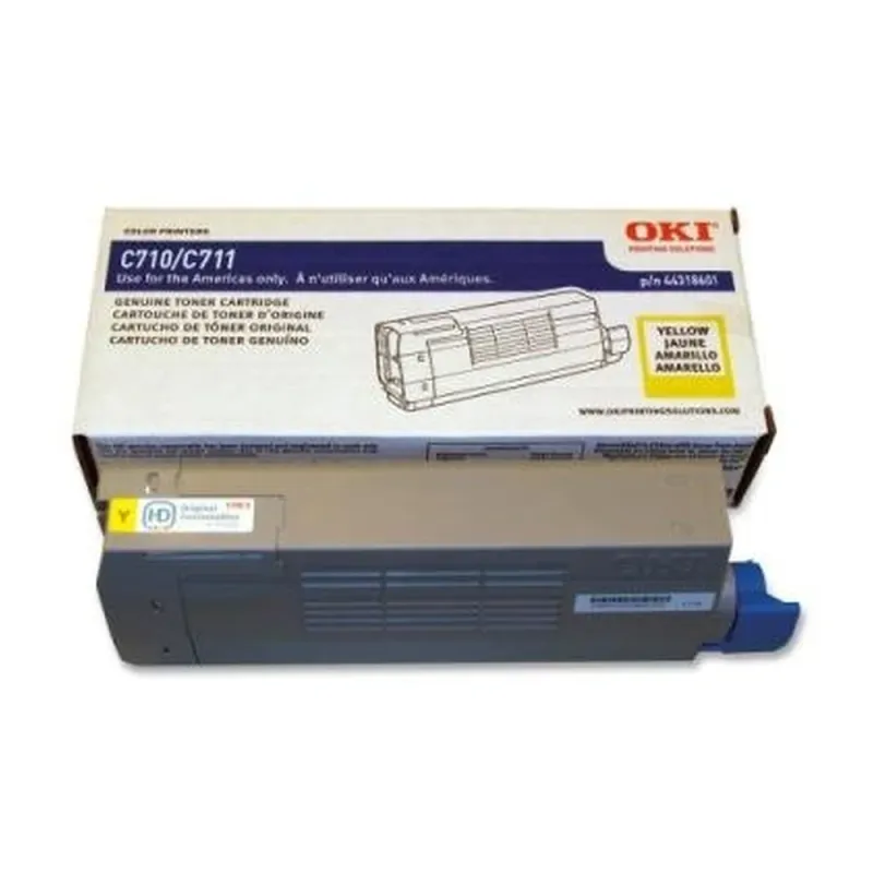 Tóner OKIDATA 44318601 - Amarillo - 44318601