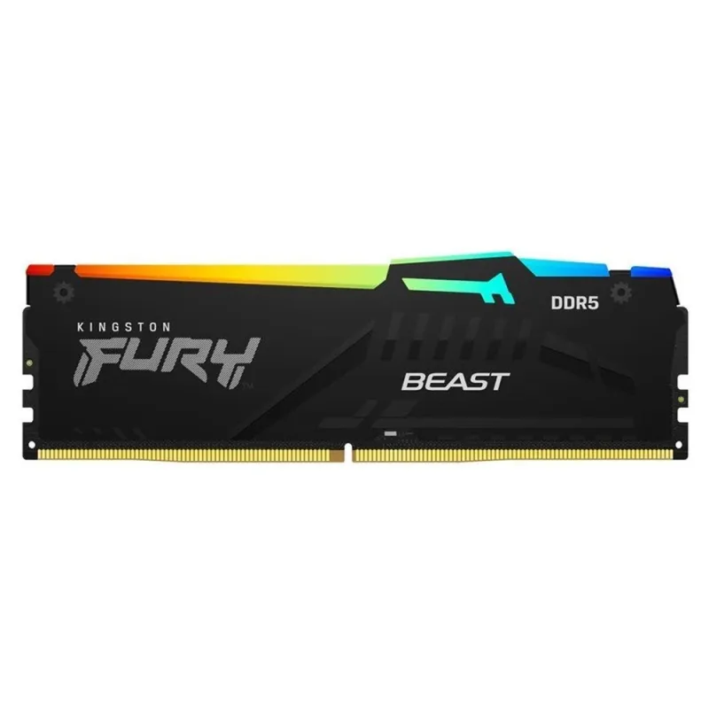Memoria RAM Kingston FURY Beast - DDR5 - 16GB - 5200MHz - DIMM - Para PC - KF552C40BBA-16